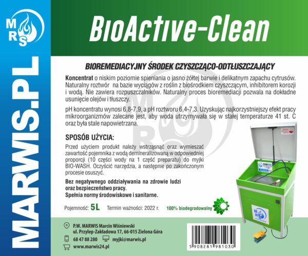 Koncentrat biologiczny BIO active - Clean
